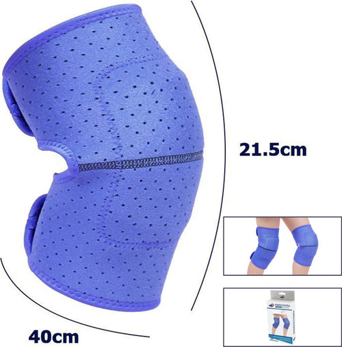 Coppia Ginocchiere Fascia Tutore Anallergica Lavabile Per Bambini Colore Blu M Tutori Ortopedici Trade Shop italia - Napoli, Commerciovirtuoso.it