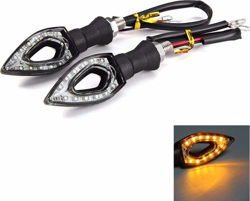 COPPIA INDICATORE DI DIREZIONE A 12 LED FORMA DI FRECCIA PUNTA PER MOTO SCOOTER Auto e Moto/Parti per auto/Luci lampadine e indicatori/Blocchi illuminazione e componenti/Blocchi luci antinebbia Trade Shop italia - Napoli, Commerciovirtuoso.it