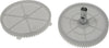 COPPIA INGRANAGGI PLASTICI PER IMPASTATRICE GOURMET COLOR 1594 ORIGINALI AT6116025400 Casa e cucina/Elettrodomestici per la cucina/Accessori e parti di ricambio/Parti di ricambio per Robot da cucina Rossi Ricambi - Venetico Marina, Commerciovirtuoso.it