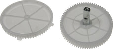 COPPIA INGRANAGGI PLASTICI PER IMPASTATRICE GOURMET COLOR 1594 ORIGINALI AT6116025400 Casa e cucina/Elettrodomestici per la cucina/Accessori e parti di ricambio/Parti di ricambio per Robot da cucina Rossi Ricambi - Venetico Marina, Commerciovirtuoso.it
