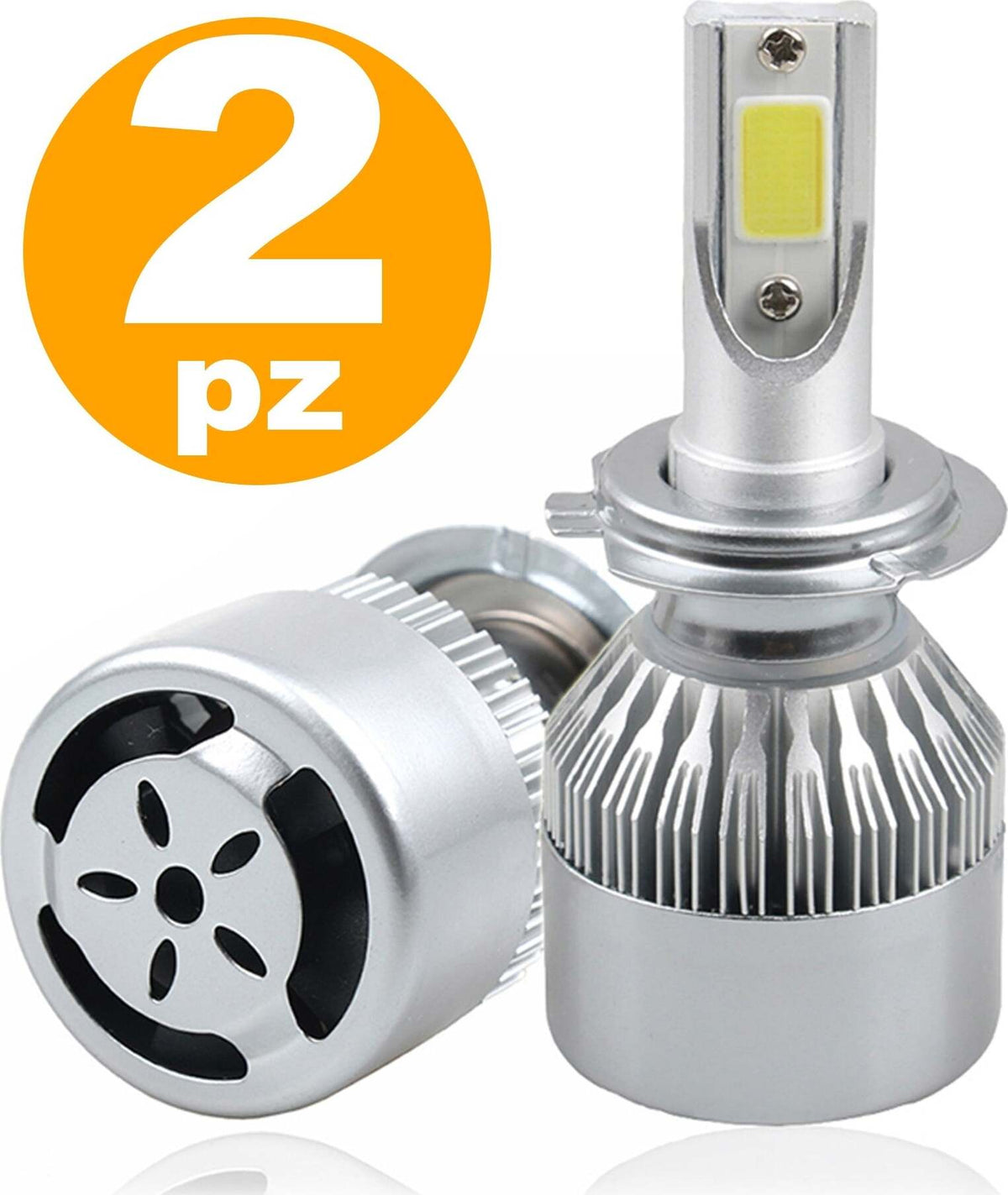 Trade Shop - Coppia Lampade Led Ricambio Auto H4 Led 8000 Lumen 6000k 12v 36w Maxtech 360-h4 - | Leroy Merlin - Foto 11