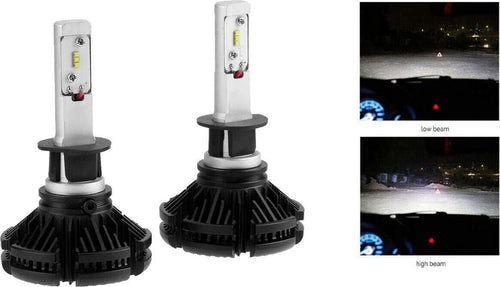 Coppia Lampade Led Auto Fari H1 X3 Kit Lampadine 50w 6000 Lumen Ip67 Auto e Moto/Parti per auto/Luci lampadine e indicatori/Lampadine/Lampadine per esterno Trade Shop italia - Napoli, Commerciovirtuoso.it