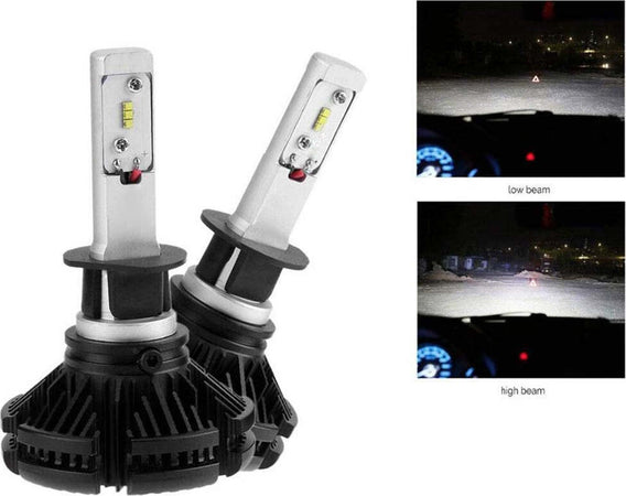 Coppia Lampade Led Auto Fari H1 X3 Kit Lampadine 50w 6000 Lumen Ip67 Auto e Moto/Parti per auto/Luci lampadine e indicatori/Lampadine/Lampadine per esterno Trade Shop italia - Napoli, Commerciovirtuoso.it