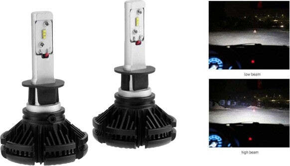 Coppia Lampade Led Auto Fari H1 X3 Kit Lampadine 50w 6000 Lumen Ip67 Auto e Moto/Parti per auto/Luci lampadine e indicatori/Lampadine/Lampadine per esterno Trade Shop italia - Napoli, Commerciovirtuoso.it