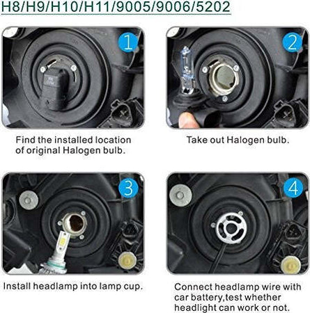 Coppia Lampade Led Auto Fari H11 Moto Kit Lampadine 36w Luce Bianca 6000k 3800lm Auto e Moto/Parti per auto/Luci lampadine e indicatori/Lampadine/Lampadine per esterno Trade Shop italia - Napoli, Commerciovirtuoso.it