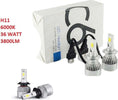 COPPIA-LAMPADE-LED-AUTO-FARI-H11-MOTO-KIT-LAMPADINE-36W-LUCE-BIANCA-6000K-FARO