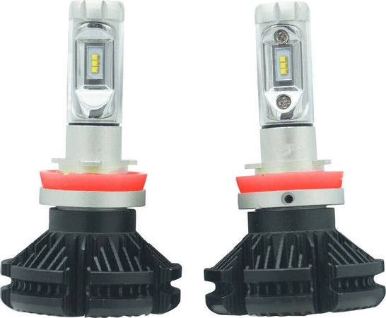 Coppia Lampade Led Auto Fari H11 X3 Kit Lampadine 50 Watt 6000 Lumen Ip67 Auto e Moto/Parti per auto/Luci lampadine e indicatori/Lampadine/Lampadine per esterno Trade Shop italia - Napoli, Commerciovirtuoso.it