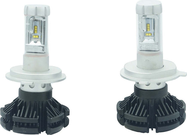 Coppia Lampade Led Auto Fari H4 X3 Kit Lampadine 50w 6000 Lumen Ip67 Auto e Moto/Parti per auto/Luci lampadine e indicatori/Lampadine/Lampadine per esterno Trade Shop italia - Napoli, Commerciovirtuoso.it
