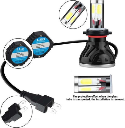 COPPIA LAMPADE LED FARI RICAMBIO KIT H7 6000K G5 4000 LUMEN KIT CANBUS 40W Auto e Moto/Parti per auto/Luci lampadine e indicatori/Lampadine/Lampadine per esterno Trade Shop italia - Napoli, Commerciovirtuoso.it