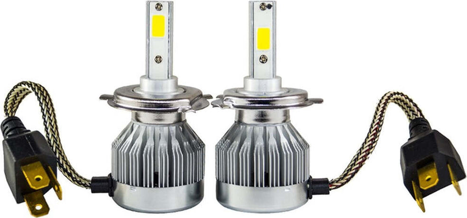 Coppia Lampadine Auto Moto 30w 6000k Bianco Freddo Cob C1 H4 Led 3000lm Auto e Moto/Parti per auto/Luci lampadine e indicatori/Lampadine/Lampadine per esterno Trade Shop italia - Napoli, Commerciovirtuoso.it
