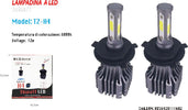 Coppia Lampadine Led H4 Auto Luce Bianca 6000k 10000lm Attacco 36w Maxtech T2-h4 Auto e Moto/Parti per auto/Luci lampadine e indicatori/Lampadine/Lampadine per esterno Trade Shop italia - Napoli, Commerciovirtuoso.it