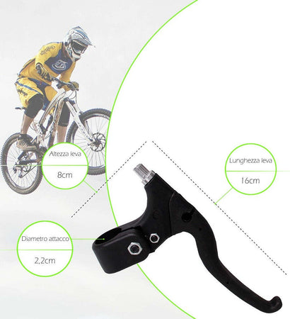 Coppia Leve Freni In Resina Composta Per Bicicletta Attacco Universale Xc-1642 Sport e tempo libero/Attività ricreative all'aperto/Ciclismo/Componenti e parti/Parti freni/Pastiglie freni Trade Shop italia - Napoli, Commerciovirtuoso.it