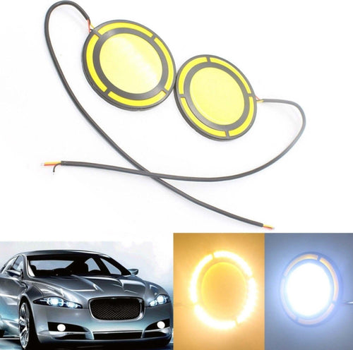COPPIA LUCI LED MARCIA DIURNE DRL LAMPADE AUTO ANTINEBBIA COB BIANCO FREDDO Auto e Moto/Parti per auto/Luci lampadine e indicatori/Blocchi illuminazione e componenti/Blocchi luci antinebbia Trade Shop italia - Napoli, Commerciovirtuoso.it