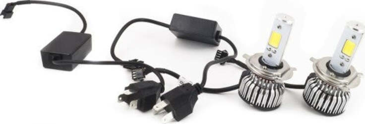 Coppia Luci Led System Auto H4 Abbagliante Anabbagliante 6000k 6s Auto e Moto/Parti per auto/Luci lampadine e indicatori/Lampadine/Lampadine per esterno Trade Shop italia - Napoli, Commerciovirtuoso.it