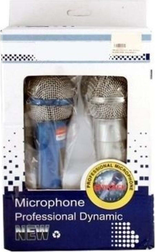 COPPIA MICROFONI DINAMICO TEKONE TE-119 CON FILO KARAOKE CONFERENZA  Trade Shop italia - Napoli, Commerciovirtuoso.it