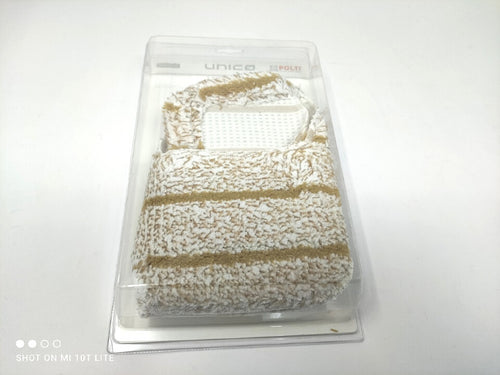 COPPIA PANNO PARQUET UNICO POLTI MCV20 MCV50 MCV70 MCV80 MCV85 ORIGINALI PAEU0287 Casa e cucina/Aspirapolvere e pulizia di pavimenti e finestre/Accessori per aspirapolvere/Batterie e parti sostitutive Rossi Ricambi - Venetico Marina, Commerciovirtuoso.it