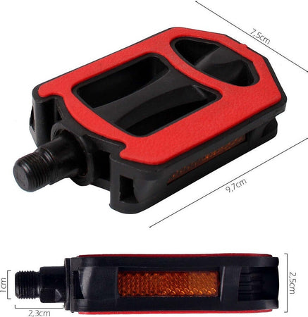 Coppia Pedali Per Bicicletta Con Riflettori Laterali Attacco Universale Xc-2512 Sport e Tempo Libero > Ciclismo > Ricambi per Bici > Sport Trade Shop italia - Napoli, Commerciovirtuoso.it