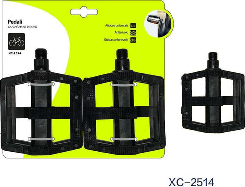Coppia Pedali Per Bicicletta Con Riflettori Laterali Attacco Universale Xc-2514 Sport e Tempo Libero > Ciclismo > Ricambi per Bici > Sport Trade Shop italia - Napoli, Commerciovirtuoso.it
