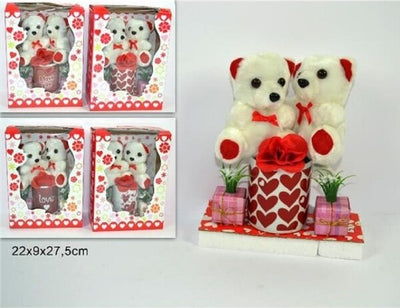 Coppia-Peluche-Orsetti-Con-Tazzone-Fiore-Idea-Regalo-Per-San-Valentino-4-Modelli