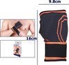 Coppia-Polsiera-Fascia-Elastica-Supporto-Per-Polso-Sport-Protezione-Arancione