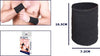 Coppia-Polsini-Elastici-Per-Polso-Fitness-Sport-Anallergico-Protezione-Nero