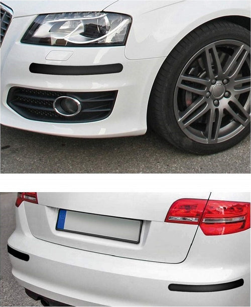 COPPIA PROTEZIONI PER PARAURTI SPOILERS ANTIURTO 52X370MM GOMMA NERO ADESIVO AUTO Auto e Moto/Parti per auto/Styling auto e carrozzeria/Fasce decorative e protettive/Protezione paraurti Trade Shop italia - Napoli, Commerciovirtuoso.it