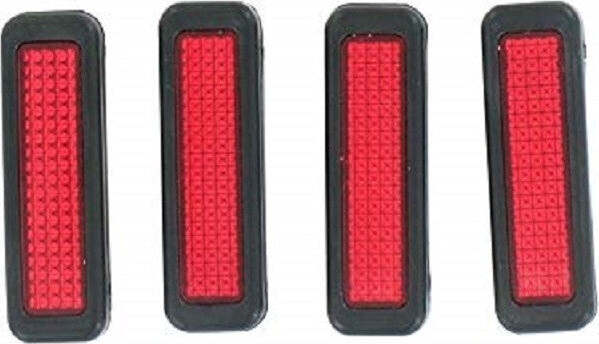 Carlinea 483673 Fermaporta Auto - Set Di 2 Profili Salvaporta Trasparenti 45 Cm - Protezione Cofano E Bagagliaio
