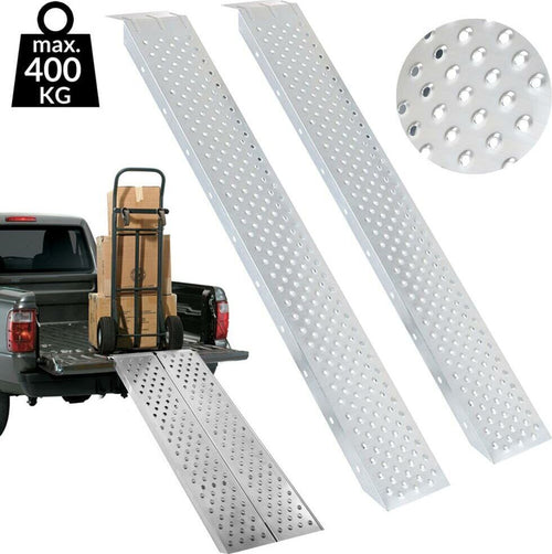 Coppia-Rampe-di-Carico-Pedana-Antiscivolo-160x22cm-Trattorino-Quad-Moto-400kg