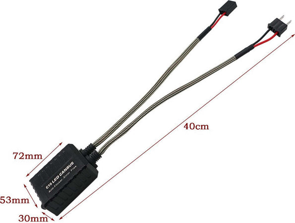 Coppia Resistenze Cambus H7 Fari Decoder Led Errore Centralina Antisfarfallio Auto e Moto/Parti per auto/Luci lampadine e indicatori/Lampadine/Lampadine per esterno Trade Shop italia - Napoli, Commerciovirtuoso.it