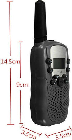 COPPIA RICETRASMITTENTI WALKIE TALKIE 2 MULTI CANALI WIRELESS 5 KM TORCIA T-388  Trade Shop italia - Napoli, Commerciovirtuoso.it