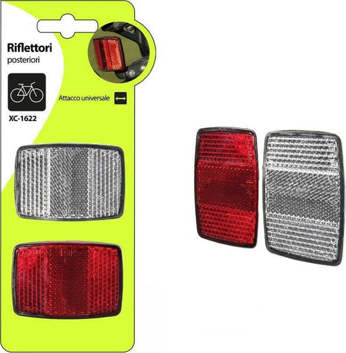 Coppia Riflettori Posteriori Catarifrangente Per Bici Attacco Universale Xc-1622 Sport e Tempo Libero > Ciclismo > Ricambi per Bici > Sport Trade Shop italia - Napoli, Commerciovirtuoso.it