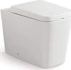 Coppia Sanitari Design Rettangolare Wc Con Copriwater Soft-Close E Bidet in Ceramica Bianca Di Alta Qualità Fai da te/Attrezzature per cucine e bagni/Attrezzature per bagni/Vasi WC Shopbagno.it - Roma, Commerciovirtuoso.it