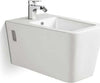 Coppia Sanitari Design Rettangolare Wc Con Copriwater Soft-Close E Bidet in Ceramica Bianca Di Alta Qualità Fai da te/Attrezzature per cucine e bagni/Attrezzature per bagni/Vasi WC Shopbagno.it - Roma, Commerciovirtuoso.it