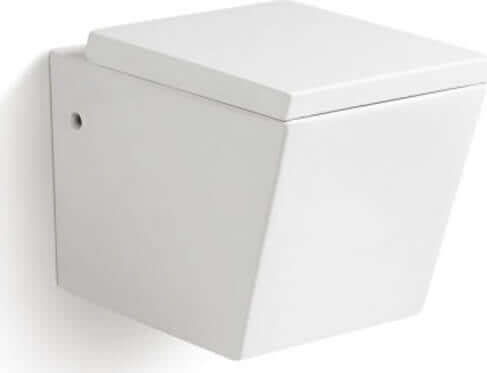 Coppia Sanitari Design Squadrato Sospesi / A Terra Filo Muro WC+ Bidet Bianchi Design Moderno Commercio Industria e Scienza/Forniture sanitarie e igieniche/Accessori e sanitari bagno/WC commerciali/Toilette a due pezzi Shopbagno.it - Roma, Commerciovirtuoso.it