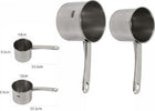 Coppia Set 2 Pentolini Bollilatte Pentola Bollitore Da Latte In Metallo 59237 Casa, arredamento e bricolage > Cucina > Pentole e Padelle Trade Shop italia - Napoli, Commerciovirtuoso.it