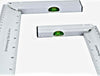 COPPIA SQUADRA SQUADRATRICE IN ALLUMINIO KIT 2 PEZZI CON BOLLA E ANGOLO 45° Fai da te/Utensili elettrici e a mano/Strumenti di misura e layout/Righelli squadrette e goniometri/Squadrette da carpenteri Trade Shop italia - Napoli, Commerciovirtuoso.it