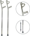 Coppia-Stampelle-Canadesi-Stampella-In-Alluminio-Altezza-Regolabile-Lega-Leggera