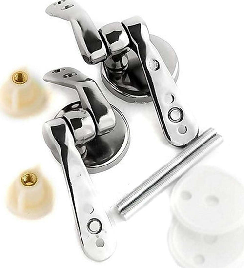COPPIA SUPPORTI CERNIERA CERNIERE UNIVERSALI COPRIWATER IN LEGNO WC BAGNO Fai da te/Tubature grezze/Parti per WC/Flapper per WC Trade Shop italia - Napoli, Commerciovirtuoso.it