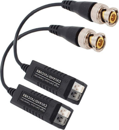 COPPIA TRASMETTITORI VIDEO BALUN PASSIVI AHD HDCVI HDTVI CCTV BNC UTP CAT5 1080P Elettronica/Home Cinema TV e video/Accessori/Cavi/Cavi coassiali Trade Shop italia - Napoli, Commerciovirtuoso.it