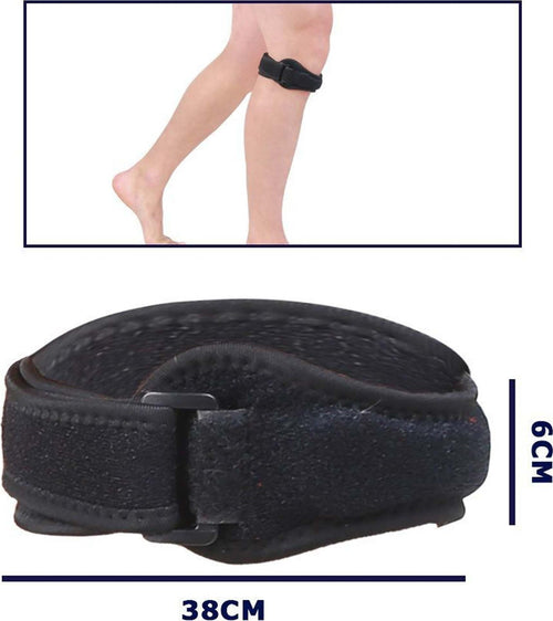 Coppia Tutore Fascia Protezione Sottorotuleo Per Tendinite Rotulea Anallergico Tutori Ortopedici Trade Shop italia - Napoli, Commerciovirtuoso.it