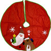 Copri base in panno Rosso per Albero di Natale con disegno tondo da Ø 90 cm Casa e cucina/Decorazioni per interni/Addobbi e decorazioni per ricorrenze/Decorazioni natalizie/Basi e supporti per alberi di Natale MagiediNatale.it - Altamura, Commerciovirtuoso.it