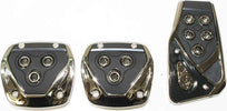 Copri Pedali Cromato Acciaio Nero Ws1565 Auto Sportiva Tuning Antiscivolo Auto Auto e Moto/Parti per auto/Allestimenti interni/Pedali Trade Shop italia - Napoli, Commerciovirtuoso.it