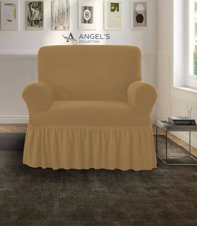 Copri Poltrona 1 Posto Tres Jolie Copripoltrona Tinta Unita Colorata In Tessuto Jacquard Elasticizzato Casa e cucina/Arredamento/Soggiorno/Accessori per poltrone e divani/Fodere copripoltrona Puleo Casa - Palermo, Commerciovirtuoso.it