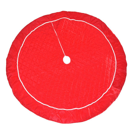 Copri base per albero di Natale in velluto Rosso da Ø 122 cm