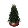 Cesta copri base per Albero di Natale colore rosso decorazione natalizia sottoalbero