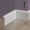 Battiscopa Coprimarmo BC in POLIMERI FeelingWood-HD 100x23mm - BIANCO (prezzo al metro)