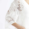 Copricostume Donna Admas 19789-0 Caftano in Maglia di Cotone Bianco
