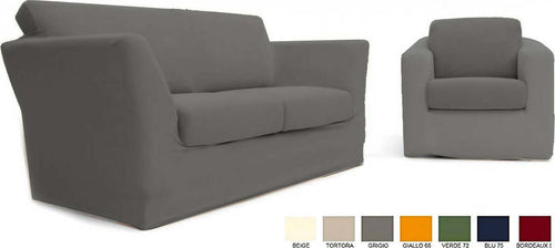 Copricuscino Copriseduta Elasticizzato Divano 2 Posti Linea Jolie Estensibile Da 110 A 145 Cm Casa e cucina/Tessili per la casa/Cuscini decorativi e accessori/Copricuscini e federe La Bottega del Risparmio - Bari, Commerciovirtuoso.it