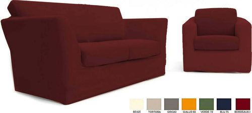 Copricuscino Copriseduta Elasticizzato Divano 2 Posti Linea Jolie Estensibile Da 110 A 145 Cm Casa e cucina/Tessili per la casa/Cuscini decorativi e accessori/Copricuscini e federe La Bottega del Risparmio - Bari, Commerciovirtuoso.it