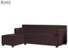 Copridivano con Penisola Glovè Chaise Lounge Sinistra Basic